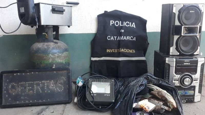 Esclarecen un robo cometido en carro bar