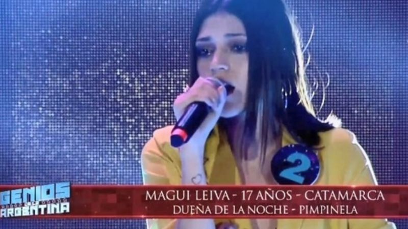 Magui Leiva, la catamarqueña que emocionó en “Genios de la Argentina”