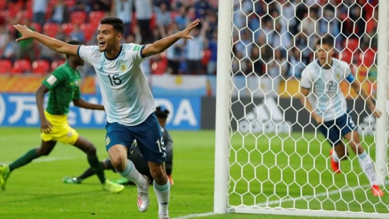 Argentina arrancó goleando 5-2 en el Mundial Sub 20