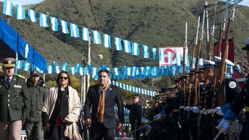 La Gobernadora presidió el festejo patrio por el 25 de Mayo en El Rodeo
