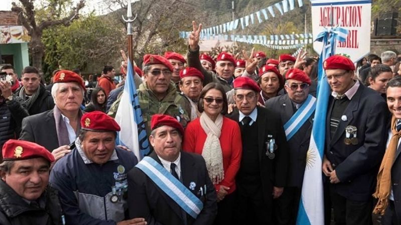 La Gobernadora presidió el festejo patrio por el 25 de Mayo en El Rodeo