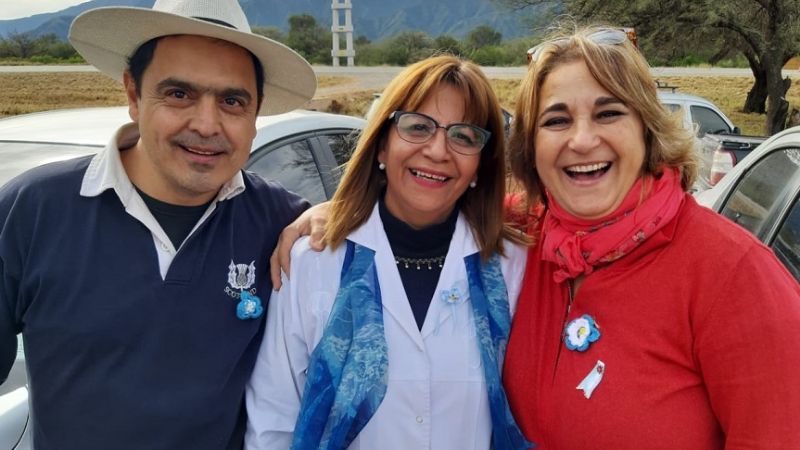 Yamila Cafrune vivió su “25” en la escuela de Chañaritos