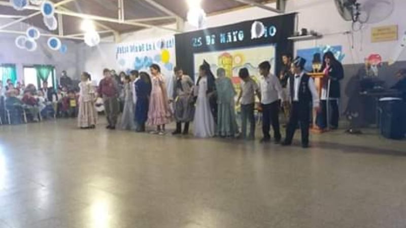 Acto del 25 de Mayo en El Alto