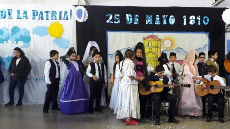Acto del 25 de Mayo en El Alto