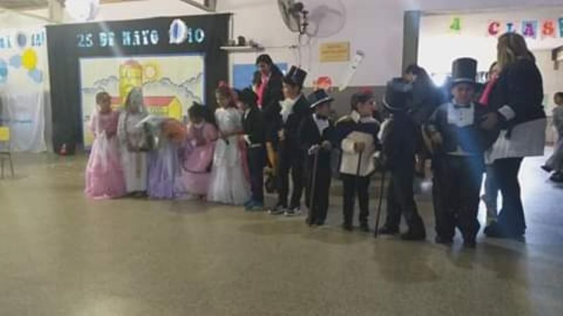 Acto del 25 de Mayo en El Alto