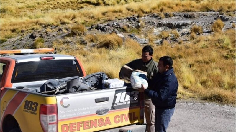 La Policía entregó donaciones en Antofagasta de la Sierra