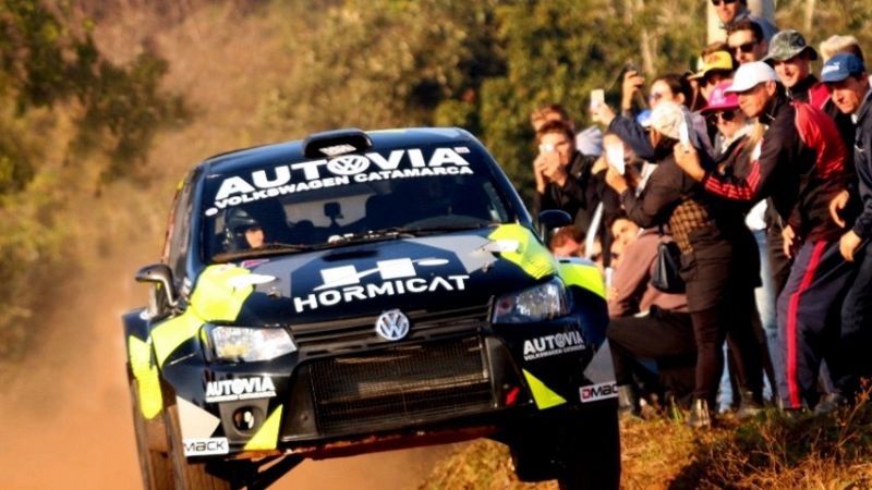 Augusto D’Agostini se va a Brasil por el Sudamericano de Rally