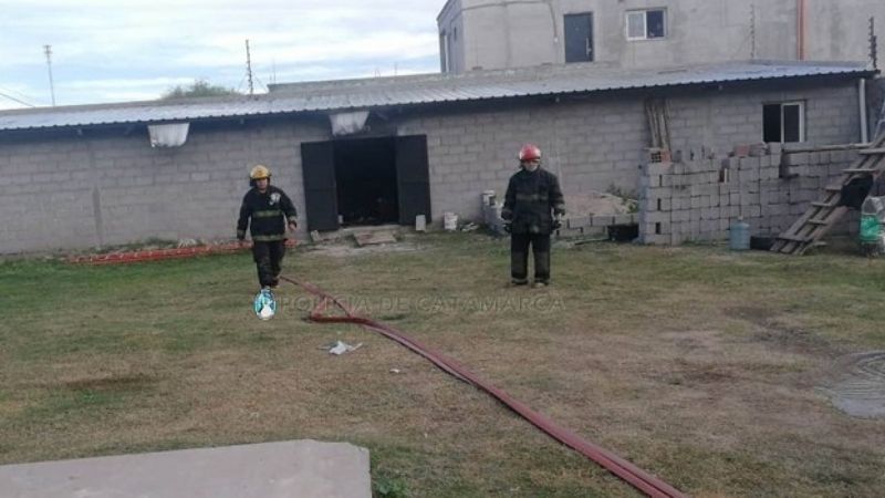 Soldaba y desató un incendio