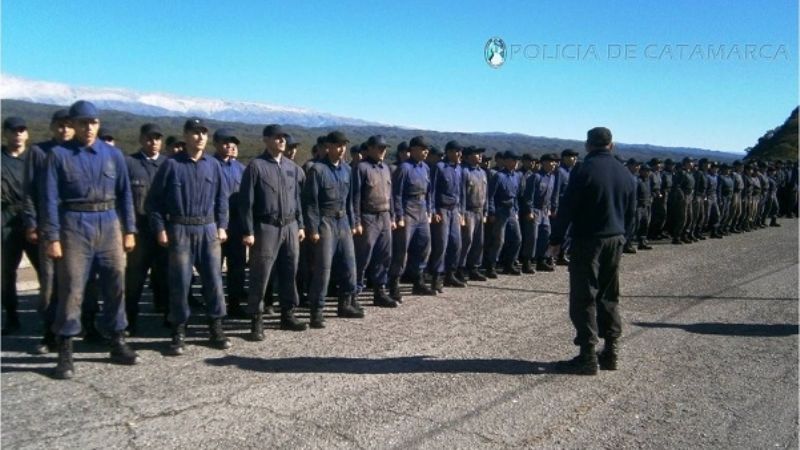 Autoridades policiales visitaron el Campamento de Pirquitas