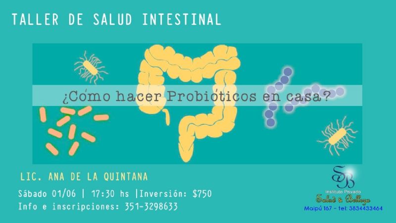 Taller sobre cómo hacer probióticos que mejoren tu salud intestinal