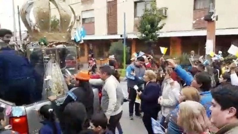 La Virgen del Valle sigue su peregrinaje en tierras tucumanas