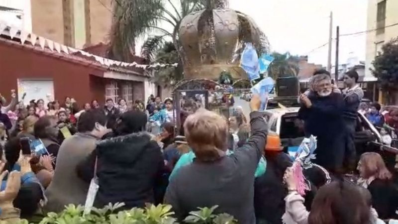La Virgen del Valle sigue su peregrinaje en tierras tucumanas