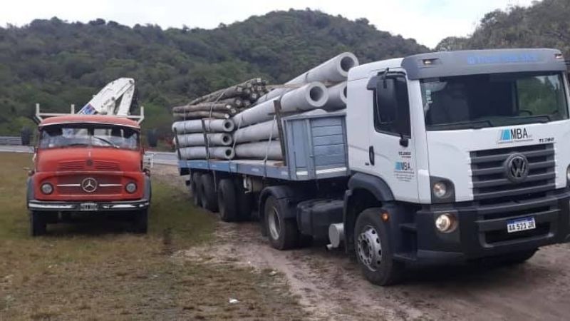 Trabajos para mejorar el servicio eléctrico en el interior