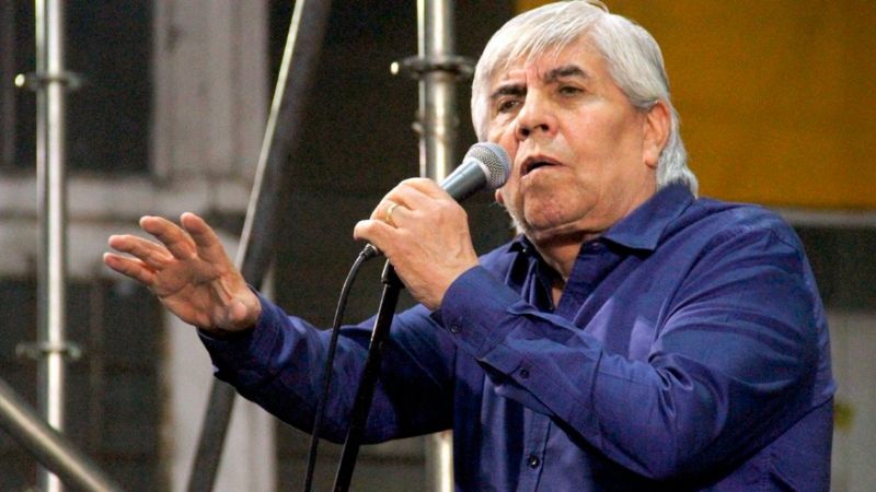 Moyano: "El paro demuestra el rechazo a las políticas del Gobierno"