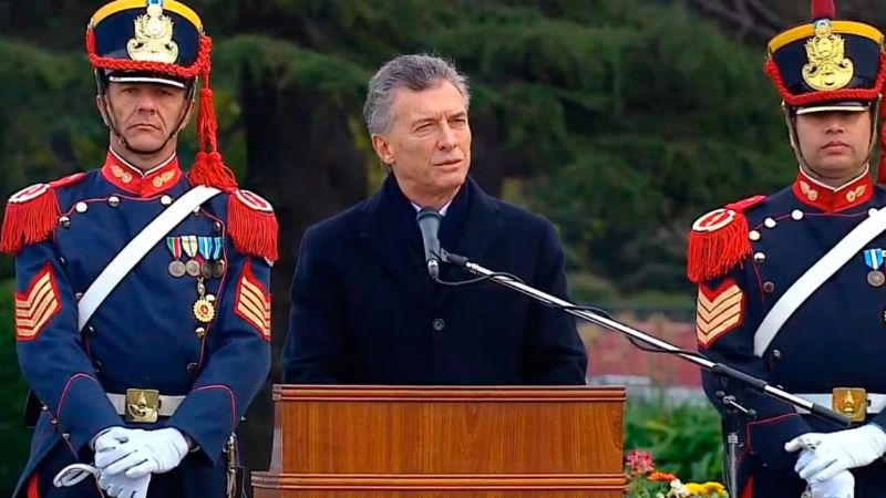 Macri en el día del paro: "Queremos una Argentina cada vez más segura"