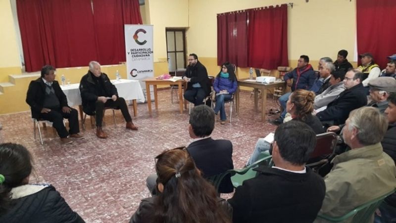 El intendente Gómez y las instituciones de San José recibieron al  COPES