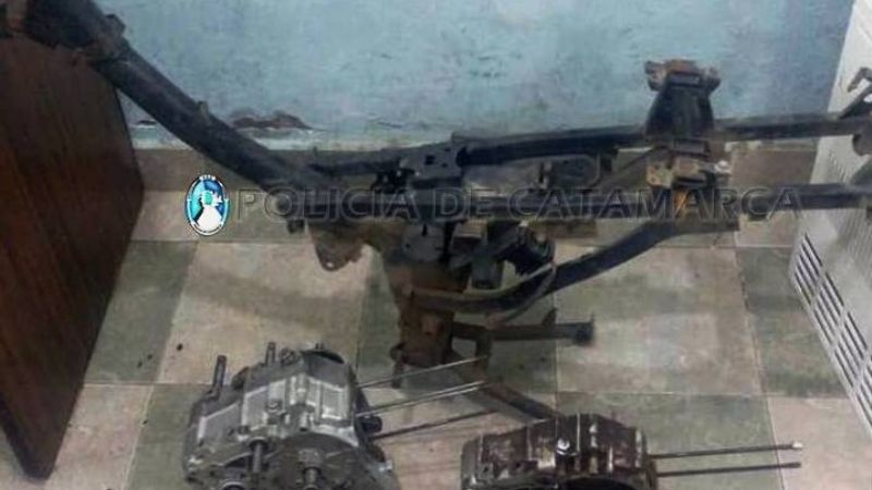 Secuestran motopartes en Valle Viejo