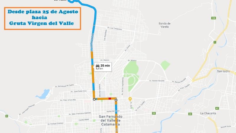 Sábado y domingo habrá línea de transporte exclusiva a la Gruta