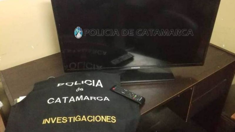 Compró un televisor robado y lo tuvo que devolver a la Policía