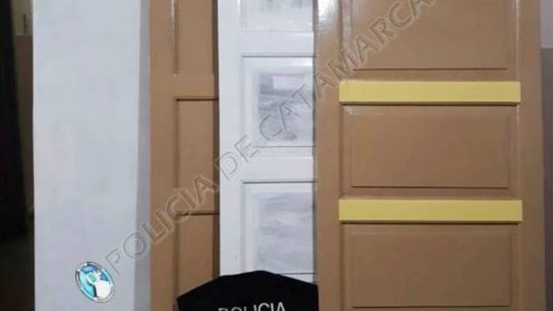 Recuperan puertas robadas y un juego de baño