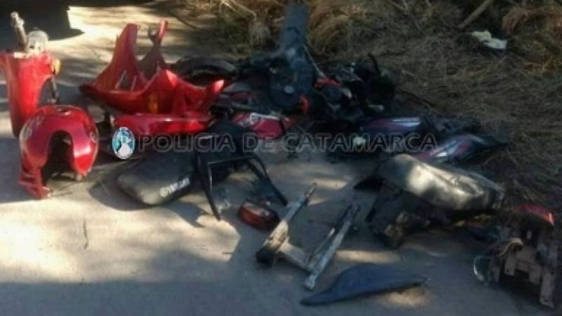 Fueron por una moto robada y encontraron motopartes