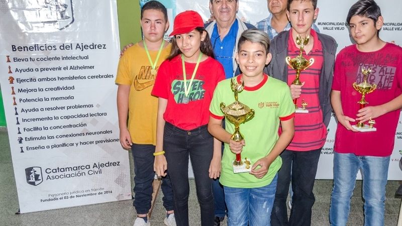 Gran convocatoria en el Torneo de Ajedrez de Valle Viejo