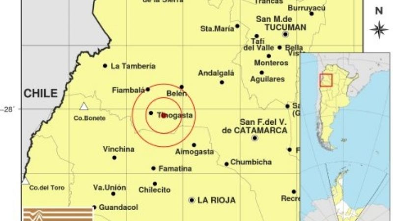 Madrugada movida en Tinogasta