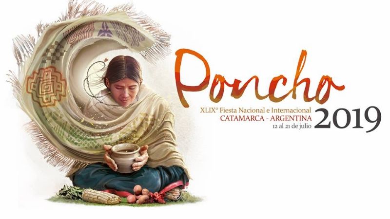 Se presentó el logo de la Fiesta Nacional e Internacional del Poncho 2019