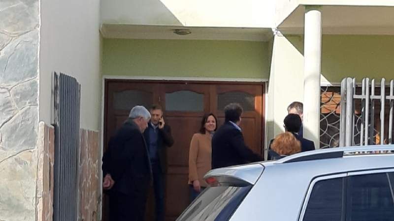 Macri visitó a una mujer trasplantada