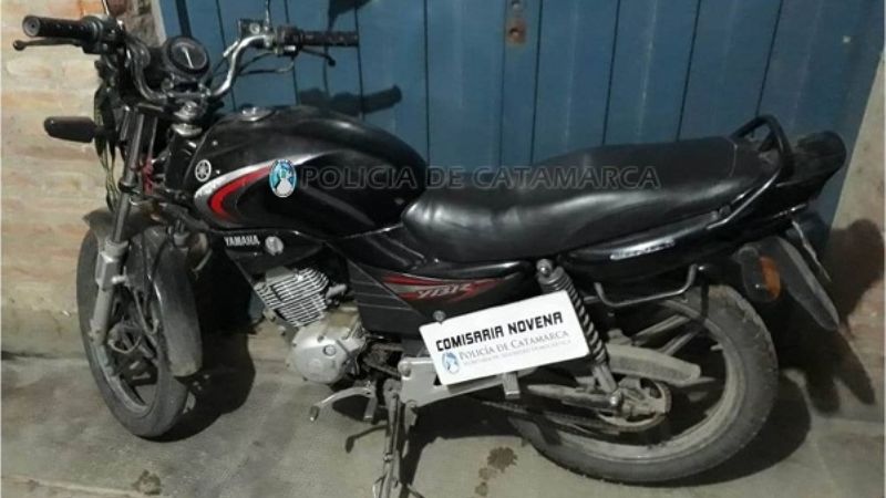 Recuperan una moto requerida por la Justicia
