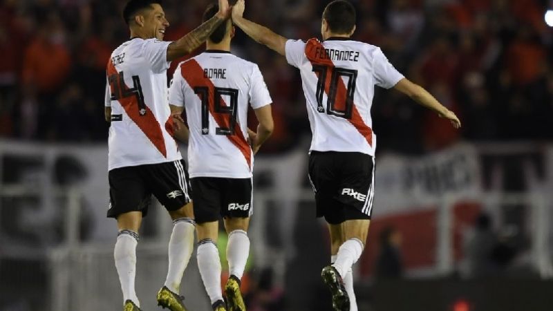 River goleó 3 a 0 y es tricampeón de la Recopa