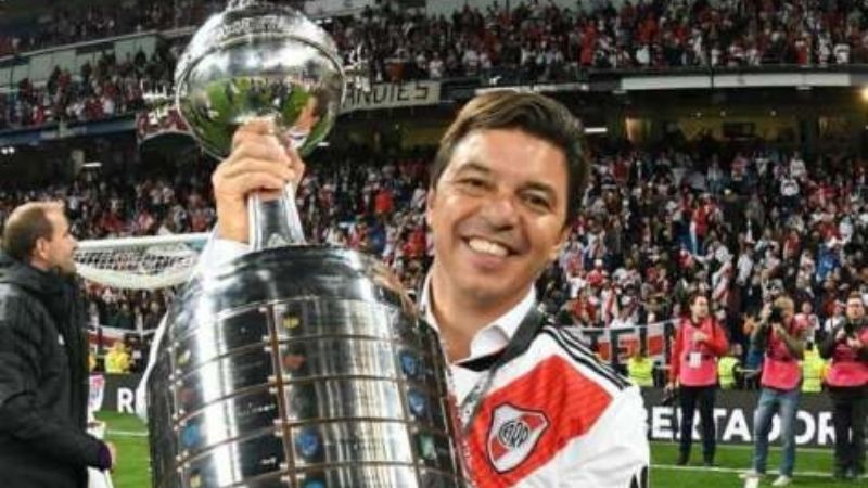 Gallardo es el DT más ganador de la historia de River