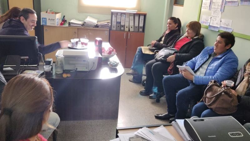 Representantes de delegaciones del interior se reunieron en OSEP