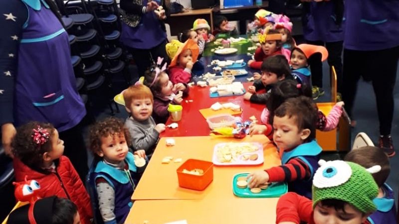 El Jardín maternal concluyó una semana con mucha diversión