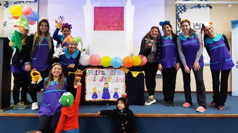 El Jardín maternal concluyó una semana con mucha diversión