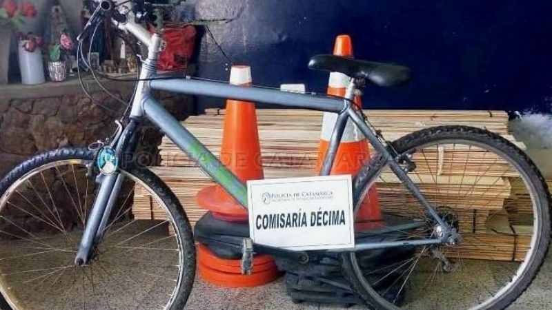 Recuperan una bicicleta