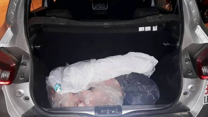 Decomisan carne vacuna en un puesto caminero de Valle Viejo