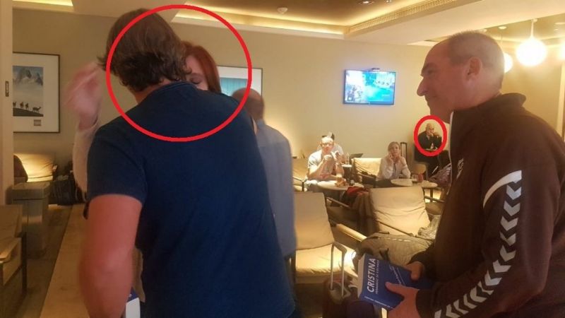 Cristina y Larreta se cruzaron en Aeroparque