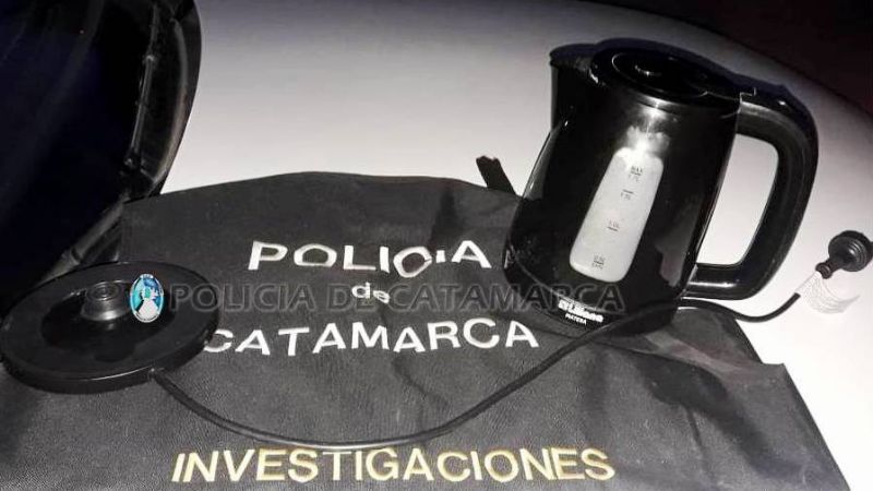En un registro domiciliario, recuperan una pava robada