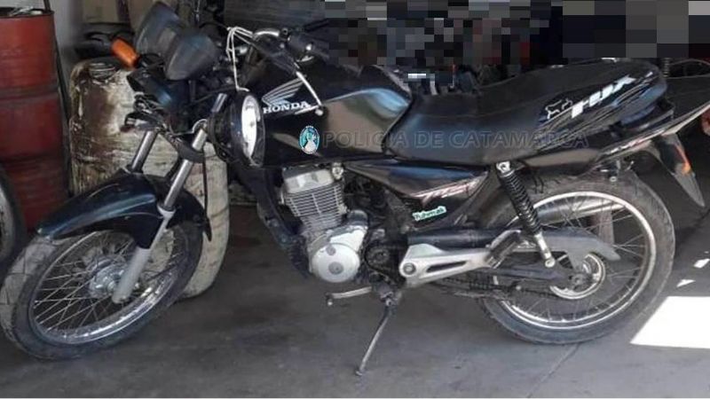 Aprehenden a un joven por el robo de una moto en Santa Rosa