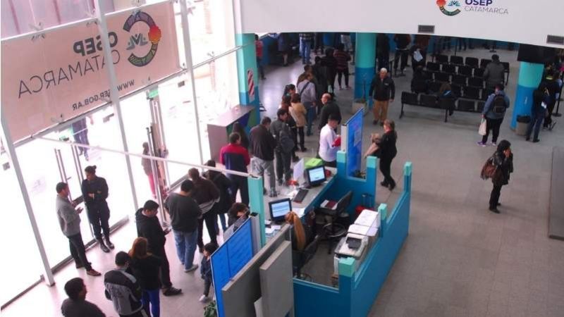 Otra jornada de atención restringida en OSEP