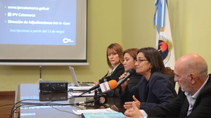 Corpacci puso en marcha el programa “Mi Hogar”