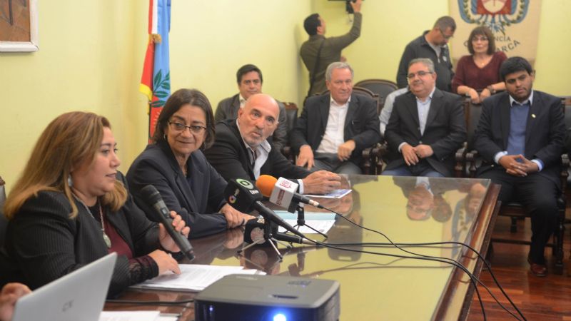 Corpacci puso en marcha el programa “Mi Hogar”