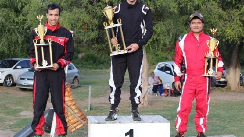 Facundo Brizuela ganó el GP “Virgen del Valle” de karting