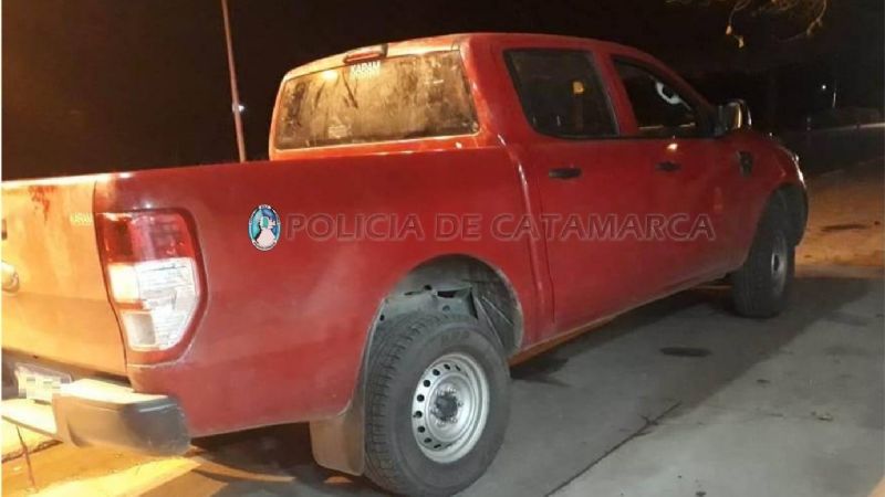 Intentó escapar de policías con 50 kilos de carne en un puesto caminero