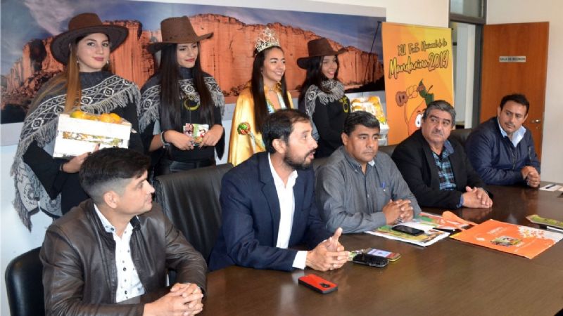 Se presentó la Fiesta Nacional de la Mandarina en La Rioja