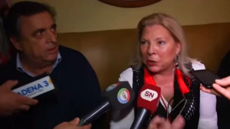 Presentaron la ampliación de la denuncia contra Carrió