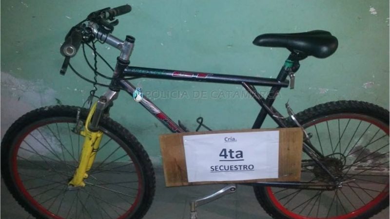 Padre denunció que su hijo le robó la bicicleta y la vendió