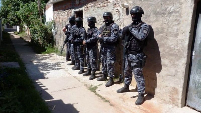 Allanamientos por el crimen de Saracho