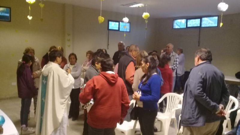 Fiestas en honor a Jesús de la Divina Misericordia en Calera del Sauce